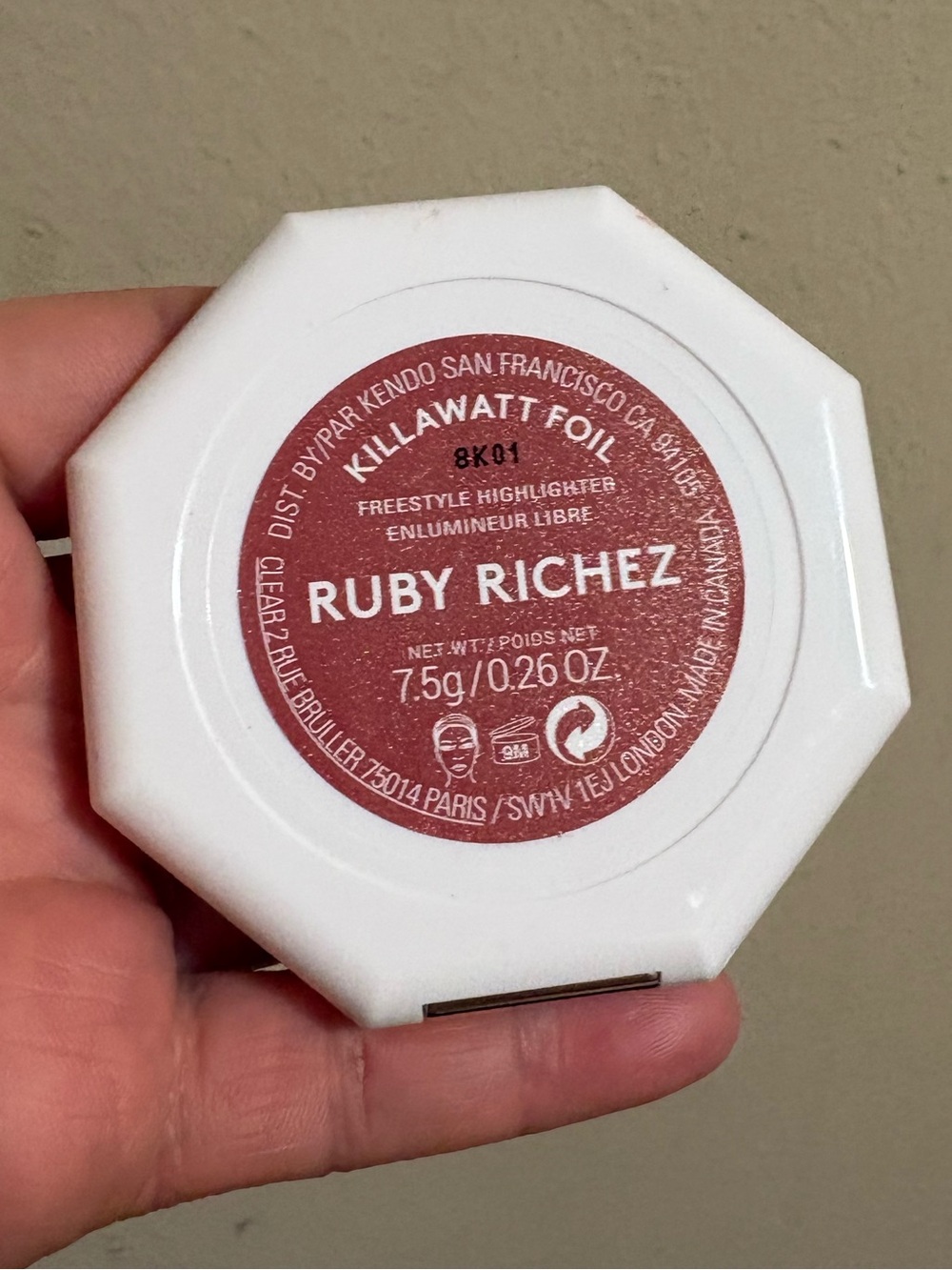 Fenty Beauty KILLAWATT FREESTYLE HIGHLIGHTER In RUBY RICHEZ Like New Swatched - Picture 2 of 9
